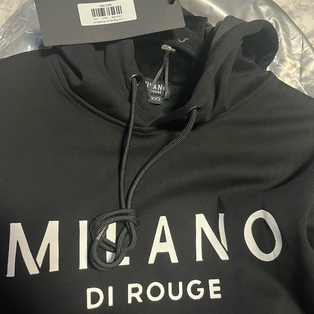 Milano Di Rouge Black and White Kids Matching Set